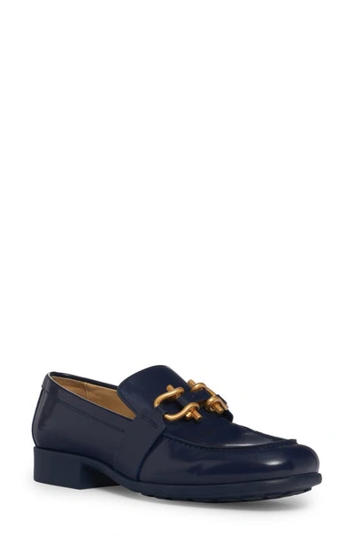 Bottega Veneta Monsieur Bit Loafer In Blue