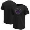 ADPRO SPORTS PANTHER CITY LACROSSE CLUB BLACK PRIMARY LOGO T-SHIRT