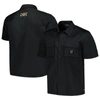 THE WILD COLLECTIVE THE WILD COLLECTIVE BLACK LAFC UTILITY BUTTON-UP SHIRT