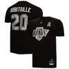 Mitchell & Ness Men's  Luc Robitaille Black Los Angeles Kings Name And Number T-shirt In Black