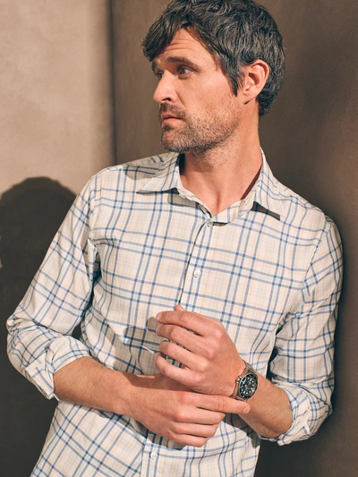 Faherty Reserve Natural Performance Shirt In Arbonne Plaid