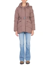 Canada Goose Womens Sephia Marlow Padded Quilted Shell-down Coat In Beige