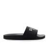 Dsquared2 Logo-print Flat Slides In Nero