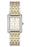 Tory Burch The Eleanor Three-hand Two-tone Stainless Steel Watch In Two-tone