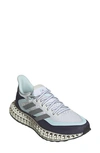 Adidas Originals 4dfwd Running Shoe In White/ Silver Met/ Almost Blue