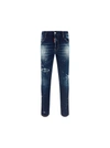 Dsquared2 Jeans "boston" In Blue Navy