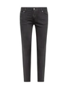 DSQUARED2 DSQUARED2 LOGO PATCH SKINNY JEANS