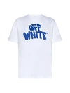 Off-white T-shirt  Woman Color White In White Blue