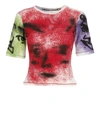 Chopova Lowena Multicolor Spray Devil T-shirt In Multicolour