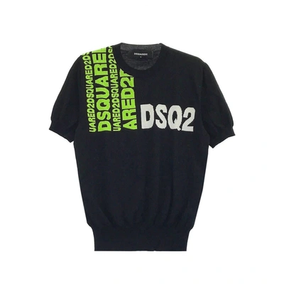 Dsquared2 Knitted T-shirt In Black