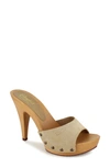 Candies Antonella Slide Sandal In Natural