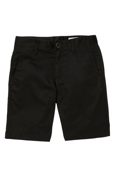 Volcom Kids' Big Boys Kerosene Hybrid Shorts - Black