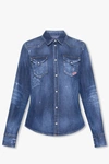Dsquared2 Classic Denim Jacket In Blu Denim
