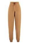 Nanushka Tan Cashmere Ylia Lounge Pants In Camel
