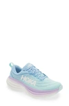 Hoka Bondi 8 Running Shoe In Airy Blue/sunlit Ocean