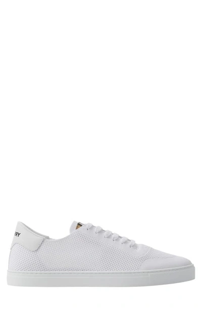 Burberry Men's Robin Low-top Sneakers In Optic White | ModeSens