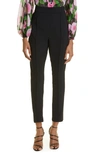 Carolina Herrera High-waisted Skinny-leg Pants In Black