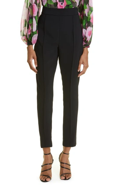 Carolina Herrera High-waisted Skinny-leg Pants In Black