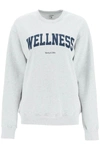 Sporty And Rich Sporty Rich Wellness Ivy Crewneck Sweatshirt In Grey