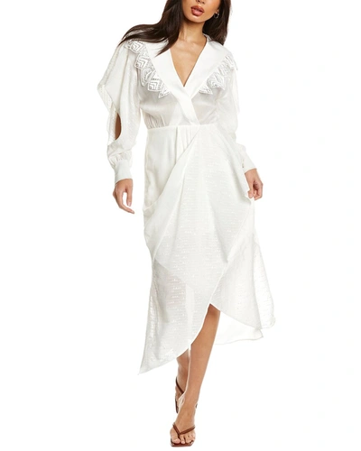 Iro Dily Midi Dress In White