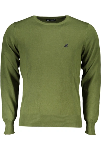 U.s. Grand Polo Green Cotton Sweater