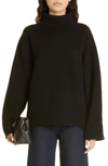 Totême Toteme Cambridge Wool And Cashmere Sweater In Black