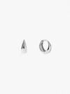 Ana Luisa Bold Huggie Hoops In Silver