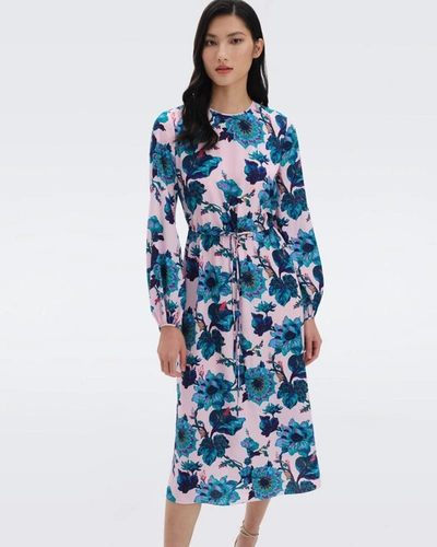 Diane Von Furstenberg Dresses In Rosa/azzurro