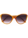 CARTIER DOUBLE C DÉCOR BUTTERFLY-FRAME SUNGLASSES,ESW0018212092982