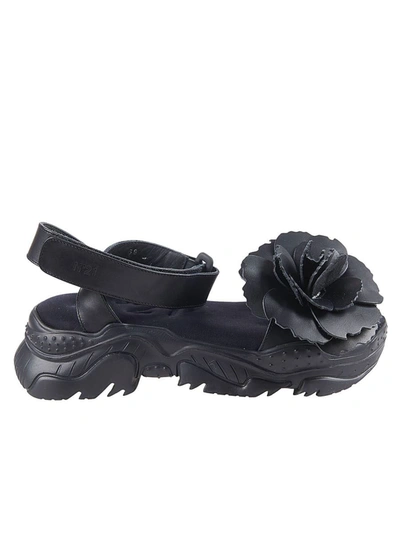 N°21 Sandals In Black