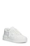 Valentino Garavani Mens White One Stud Xl Chunky-sole Leather Low-top Trainers In 0bo-bianco