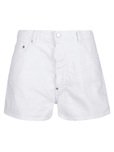 Dsquared2 Shorts Baggy In White