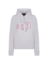 DSQUARED2 HOODED SWEATSHIRT DSQUARED2 ICON IN COTTON
