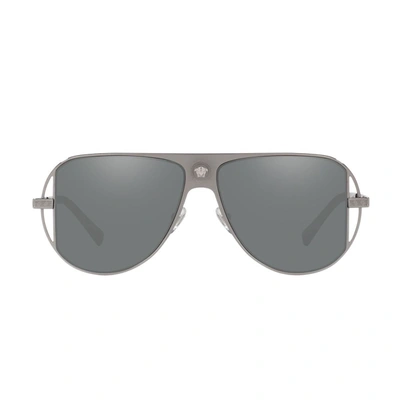 Versace Sunglasses In Gunmetal
