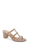 VALENTINO GARAVANI ROCKSTUD SLIDE SANDAL