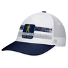 TOP OF THE WORLD TOP OF THE WORLD WHITE/NAVY PENN STATE NITTANY LIONS RETRO FADE SNAPBACK HAT