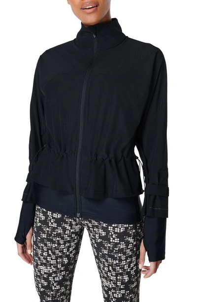 Sweaty Betty Fast Lane Running Jacket In Black