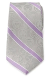 Cufflinks, Inc Guardians Of The Galaxy Stripe Jacquard Silk Tie In Gray