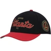 Mitchell & Ness Men's  Black Atlanta United Fc Team Script 2.0 Stretch Snapback Hat In Black