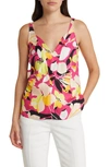 Ted Baker Womens Brt-pink Thaliah Abstract-print Woven Cami Top