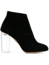 CHARLOTTE OLYMPIA CHARLOTTE OLYMPIA CHUNKY HEEL ANKLE BOOTS - BLACK,E001255SIPALBA12082636
