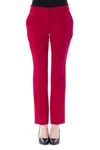 Byblos Polyester Jeans & Women's Pant In Fuchsia