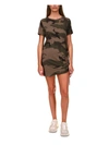Sanctuary The Drawstring T-shirt Dress In Green