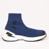 NEIL BARRETT NEIL BARRETT BLUE TEXTILE LINING MEN'S SNEAKER