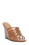 SCHUTZ OCTAVIA WEDGE SLIDE SANDAL