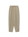 LOEWE LOEWE STRIPE BALLOON TROUSERS IN SILK