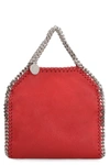 Stella Mccartney Tiny Falabella Shiny Tote Bag In Rosso