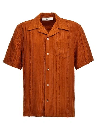 Séfr Dalian Shirt In Orange