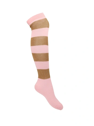 Marni Stripe Socks Pink
