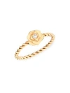 PIAGET Rose Diamond & 18K Rose Gold Ring